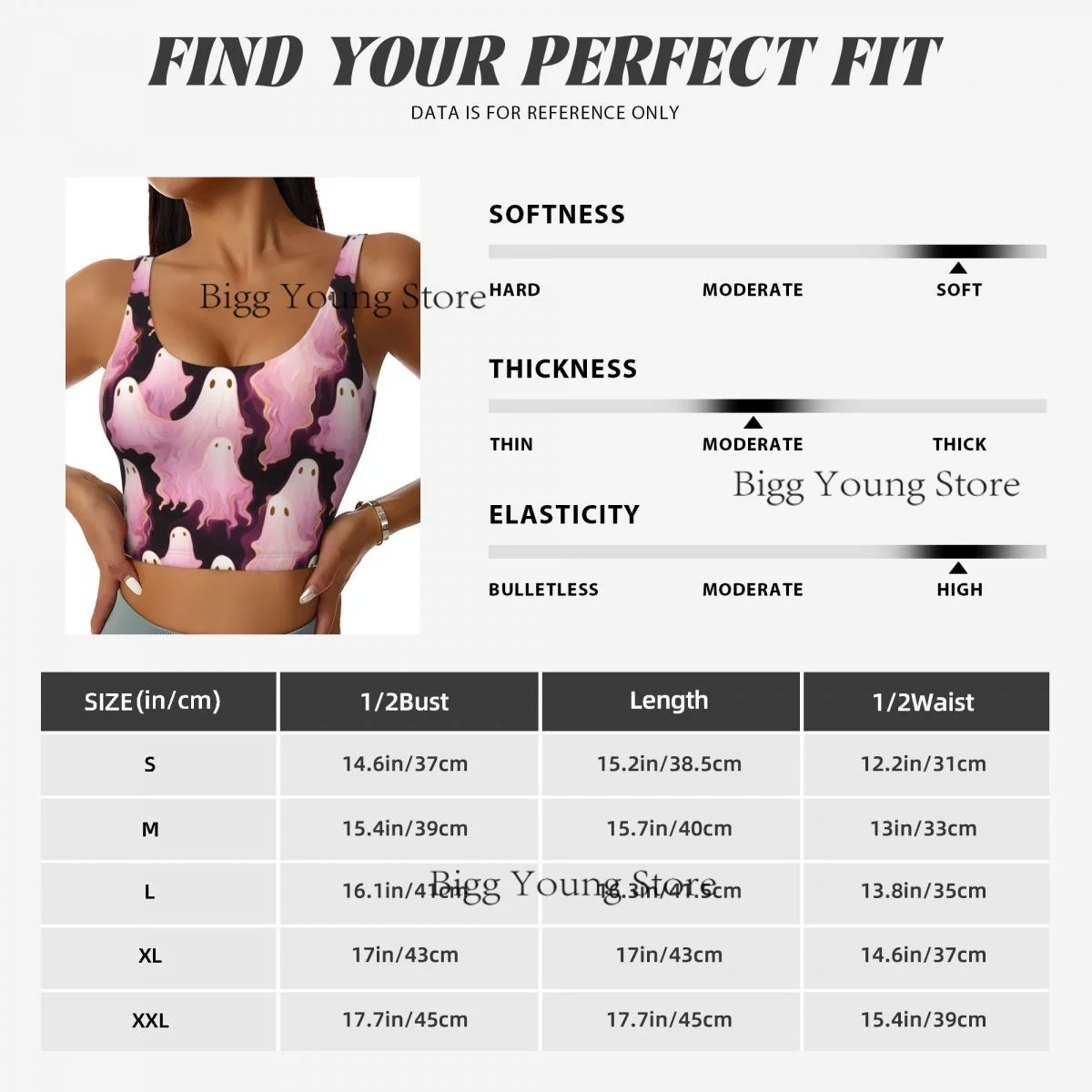 سترة اليوغا النسائية الصالة الرياضية المحاصيل القمم العديد من أشباح الشارع الشهير تجريب تنفس تانك القمم الإناث