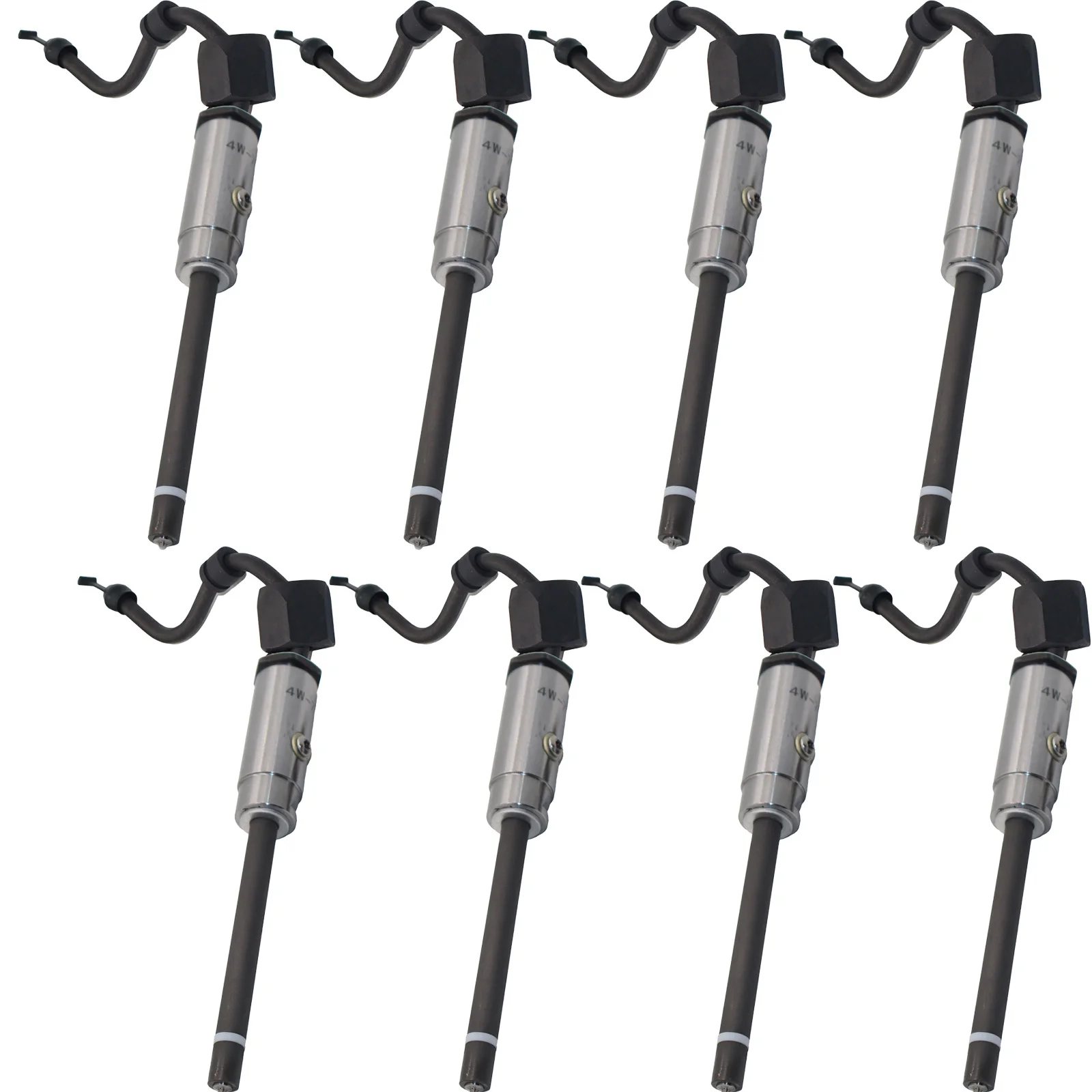 8PCS Fuel Injector 4W-7016 4W7016 For Caterpillar CAT CS-553 CS-551 CP-553 CB-614 Vibratory compactor