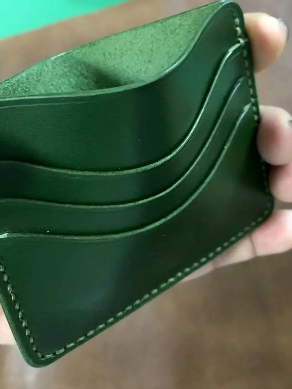 handcrafted-vegetable-tanned-cowhide-retro-simple-portable-double-sided-six-slot-card-holder-coin-purse-unisex-daily-use