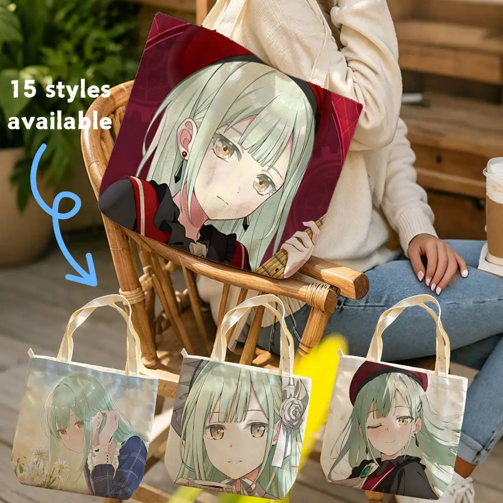 Mortis BanG-D M-Mutsumi Wakaba Waterproof Lined Canvas bags suitable for going to class, shopping, gifts, and commuting