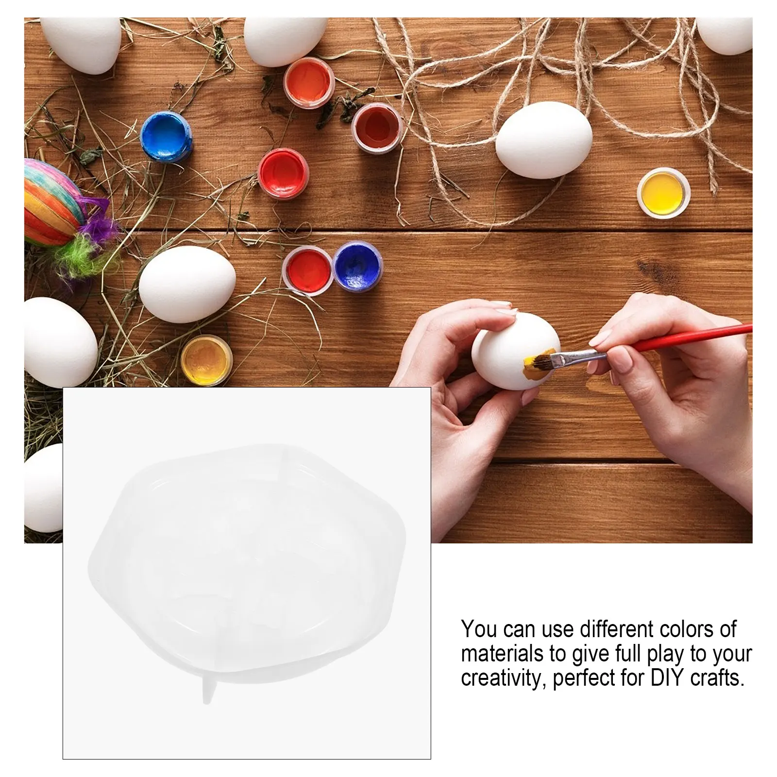 

Flexible Reusable Silicone Pet Mold Diy Crafts Tool Crystal Glue Drip Mould For Unique Decorative Pet Dish Making Durable Easy