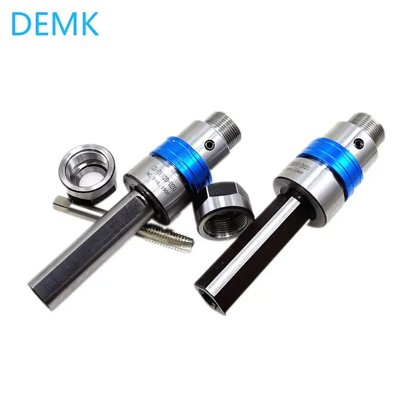 Imagem -06 - Mandril de Torneira Flutuante para Torneira Cnc Torno Retenção Torque Tapping Holder Telescópico Ter20 Ter25 Er20 Er25 D20 25