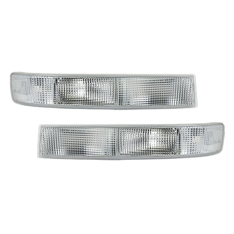 1 paar Auto Voorste Richtingaanwijzer Mistlamp Directionele Lamp Dagrijverlichting Voor GMC Savana Van 1500 2500 2003-2019