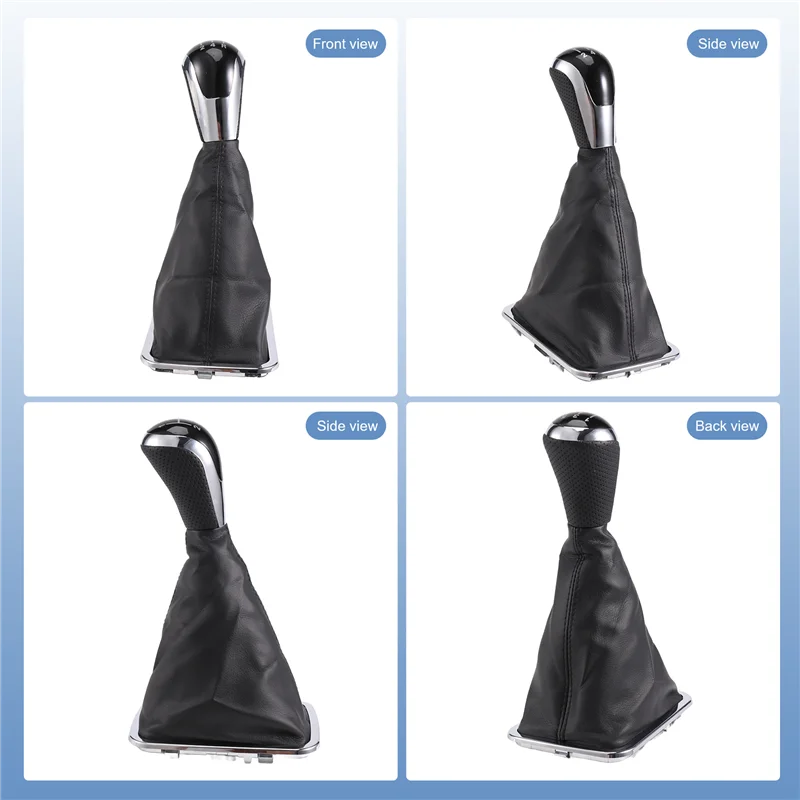 A64P-5 Speed Car Gear Shift Knob Boot Gear Shift Collars Dustproof Cover For Geely Emgrand 7 EC7 EC715 EC718 E7