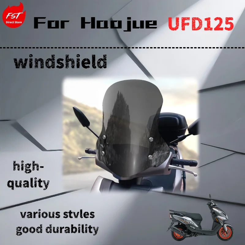 

For Haojue UFD125 windshield modification rain guard accessories