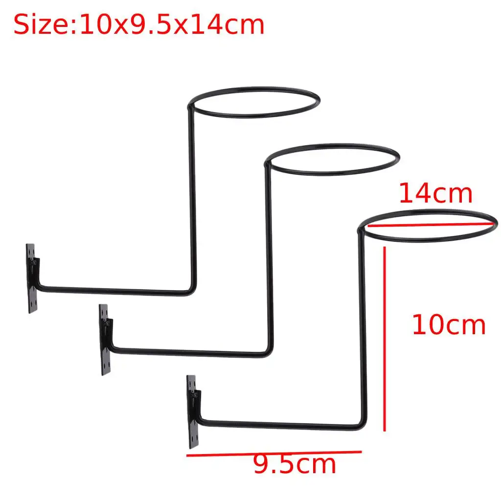 Soporte de pared para casco de motocicleta, soporte de alta resistencia para sombreros de vaquero, gancho de suspensión, 3/ 6 piezas