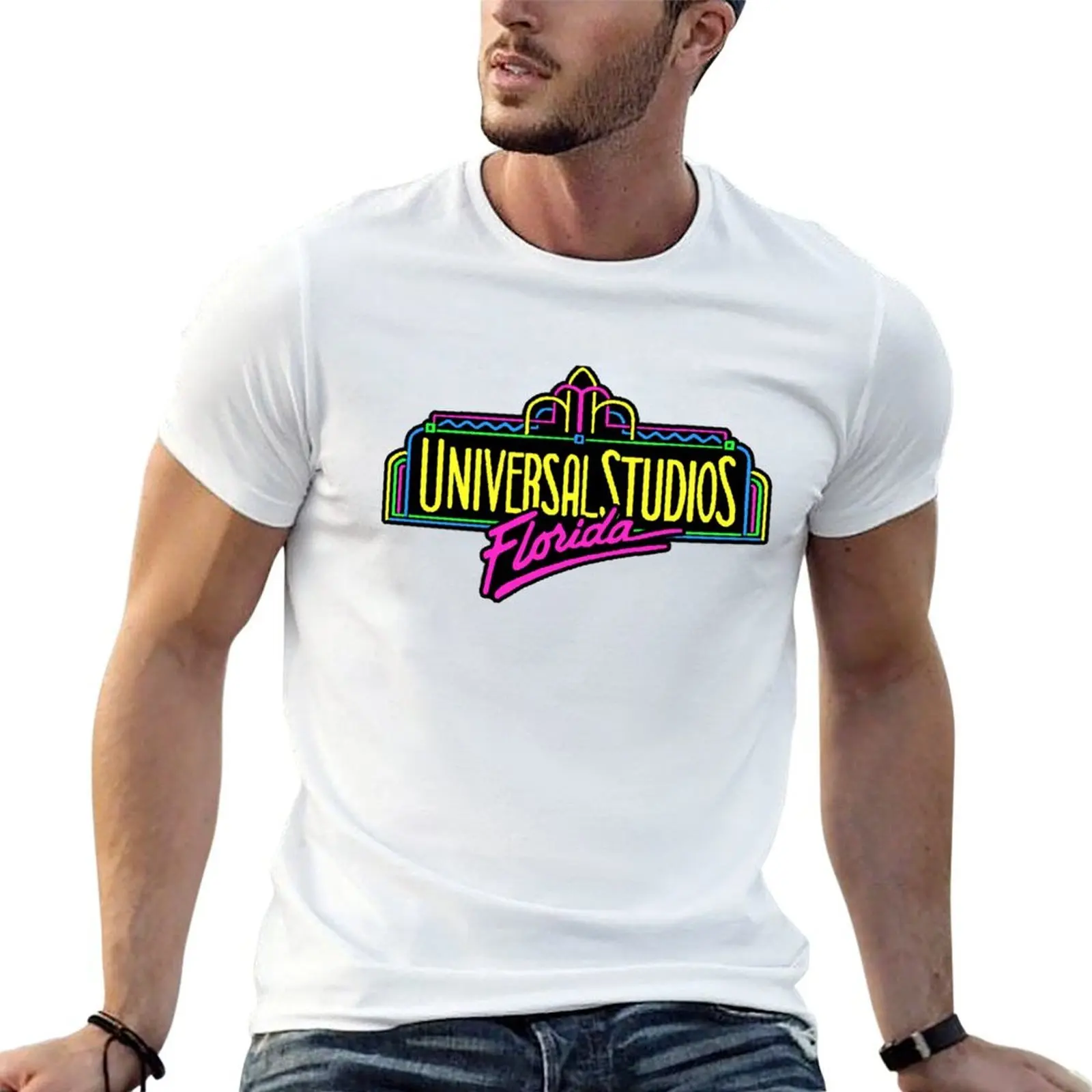 

Universal Studios Florida V2 T-Shirt t shirt for man man t shirt heavy cotton cotton t shirt man T-Shirt