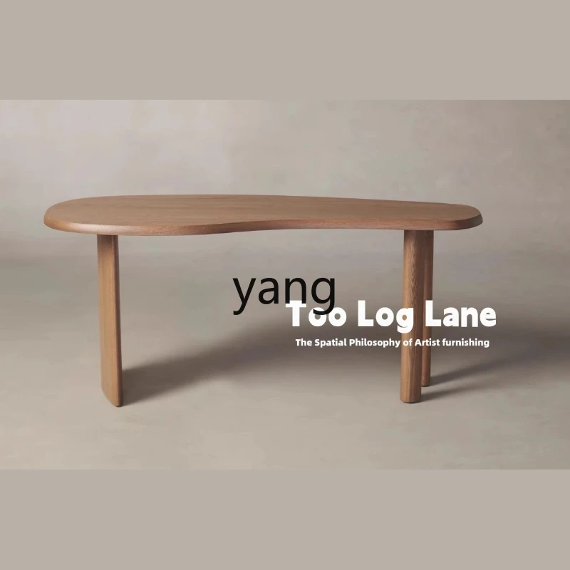 

LH solid wood desk writing desk home workbench reading office computer desk