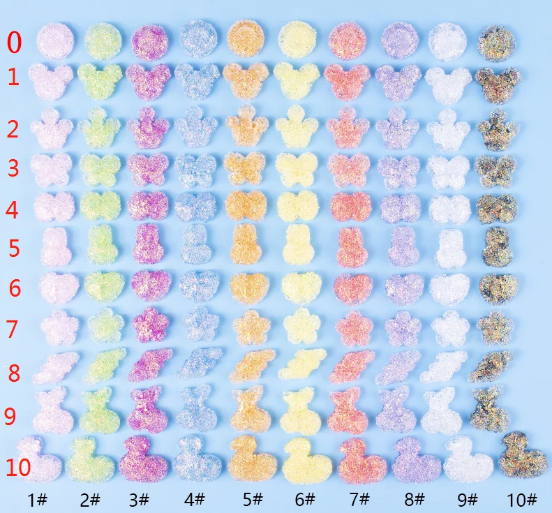10Pcs Resin Accesso… - image