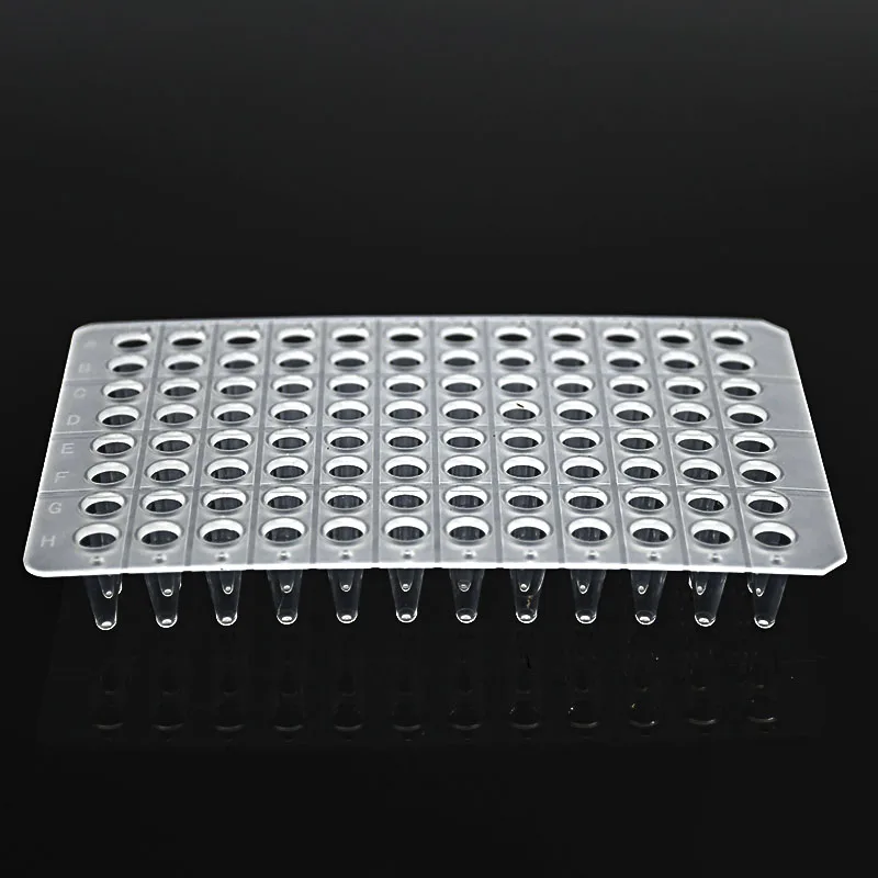 PCR Plate 96-well PCR Plate Silicone Seal Transparet PCR Tubes 0.2ml Non-sterile Sioicone Plate Buy Separately 10/PK