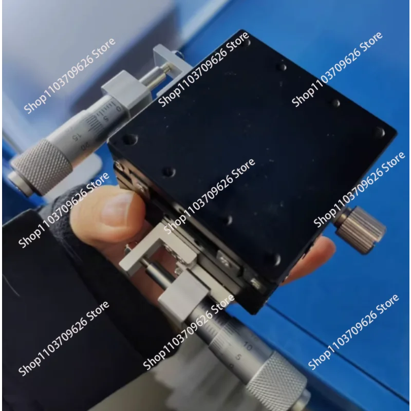 X-axis displacement platform LX25/40 L C R optical laboratory precision manual fine-tuning slide