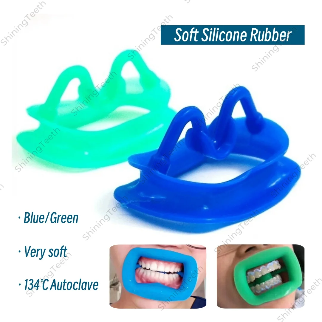 

Soft Silicon Dental Teeth Whitening Lip Cheek Retractor 3D Mouth Opener Cheek Expand Autoclaved