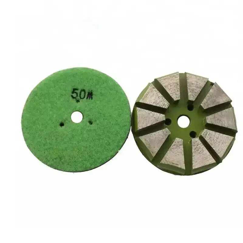 

3" inch 10-Segment Diamond Tools Scraper Puck Metal Concrete Floor Grinding Disc