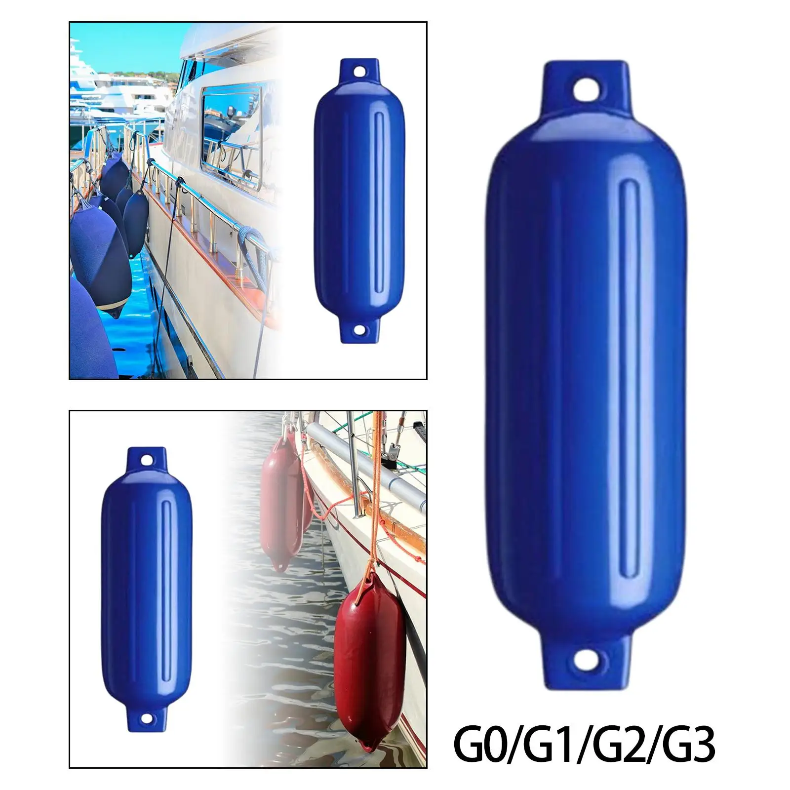 

Boat Fender Heavy Duty Boat Accessories Boat Bumper Protection for Docking Speedboat Fishing Boats Pontoon Yacht