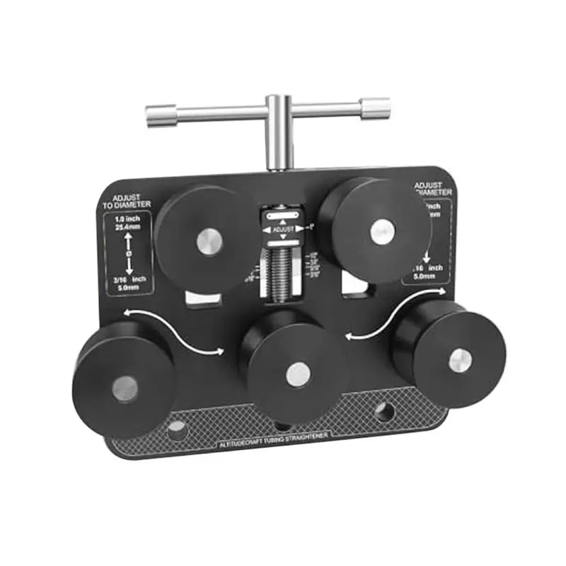 Lightweight Professional-Grade Tube Straightener For Brake And Fuel Lines, 3/16-1.0Inch Diameter, Soft Metal Compatible