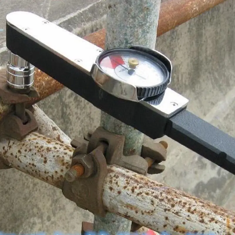 0-1N.m ---- 0-100N.m 2-Richting Wijzerplaat Momentsleutel 3% Naald Indicator Cursor Spanner Schroef Ratchet Tester Repareren - afbeelding 2