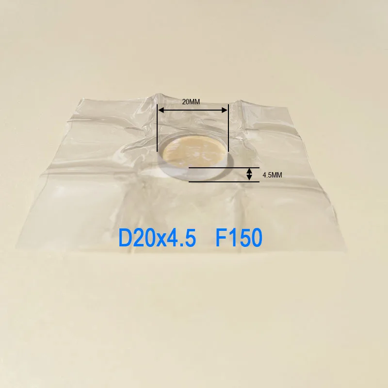 1 Stück/10 Stück Faserlaser-Kollimator-Fokussierlinse D16x5 F60 D20x4.5 F150 F200 F400 F600 F800 für Handlaser-Schweißgeräte – Detail 4