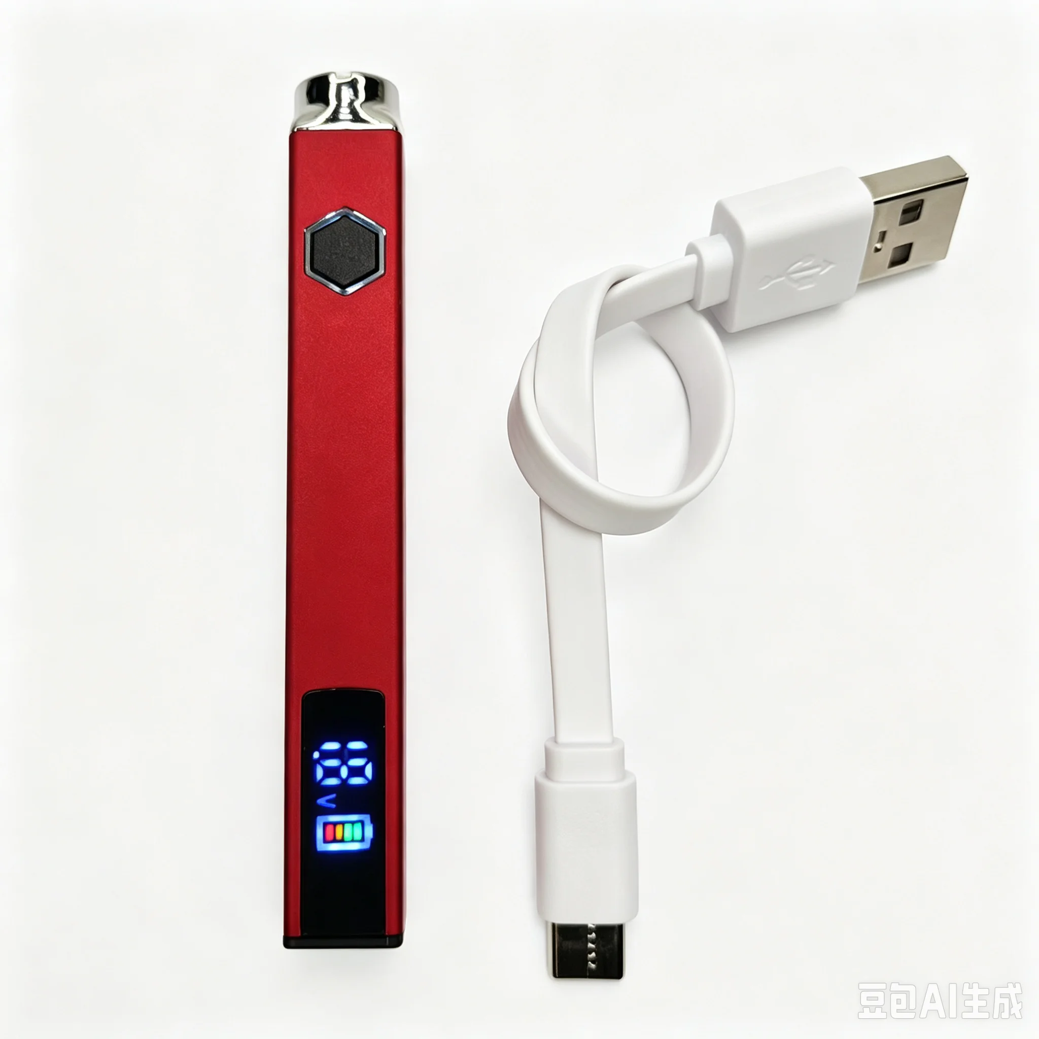DIY Soldering Iron,1PCS,LED Digital Display, Square, 510 Thread Battery,  DIY Hot Knife，Cutting And Heating Tool