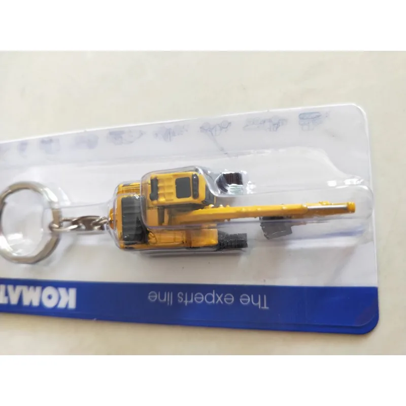 

Komatsu Machinery Metal PC210LC HB205 Excavator Mini Model Keychain