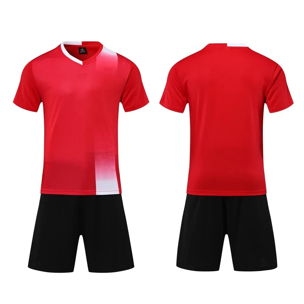 Men Football Jersey Adult Kid Personalize Soccer Uniform Kit Sports Clothes Women Futsal Sportswear Boy Training Tracksuit Child