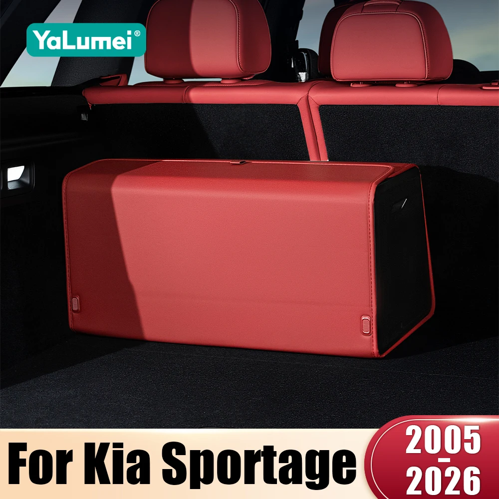 For Kia Sportage 2 3 4 5 NQ5 MK5 QL 2005-2016 2017 2018 2019 2020 2021 2022 2023 2024 2025 2026 Car Trunk Storage Box Organizer