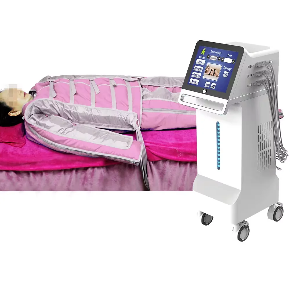 High Quality Presoterapia Massage Air Pressure Device 24 Airbags Body Pressotherapy Lymphatic Drainage Machine