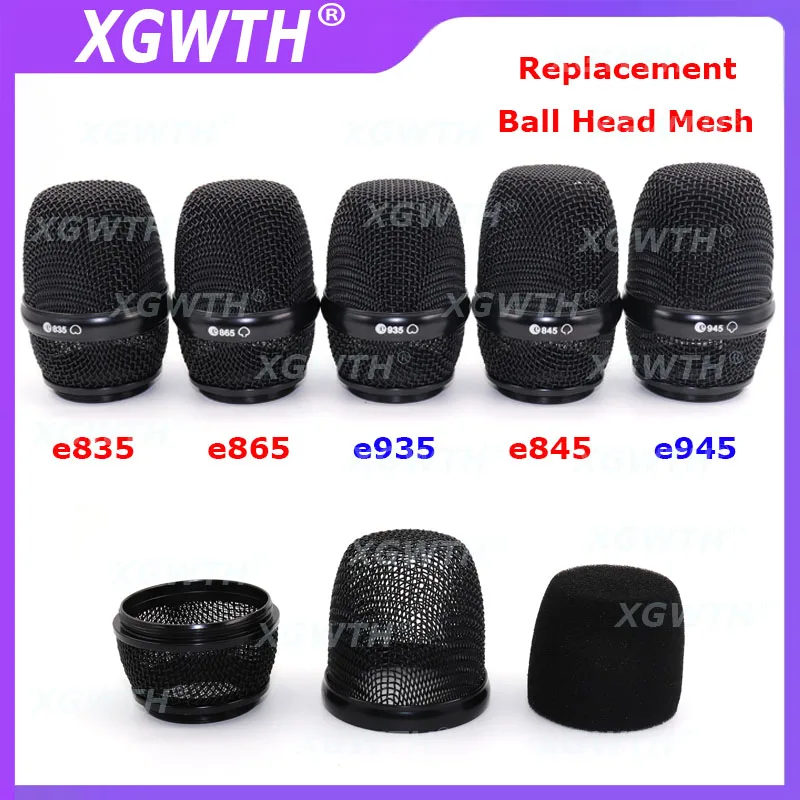Replacement Ball Head Mesh Wireless Handheld Microphone Grille for EW100 EW300 EW500 G3 G4 E835 E845 E865 E935 E945 Mic Cover