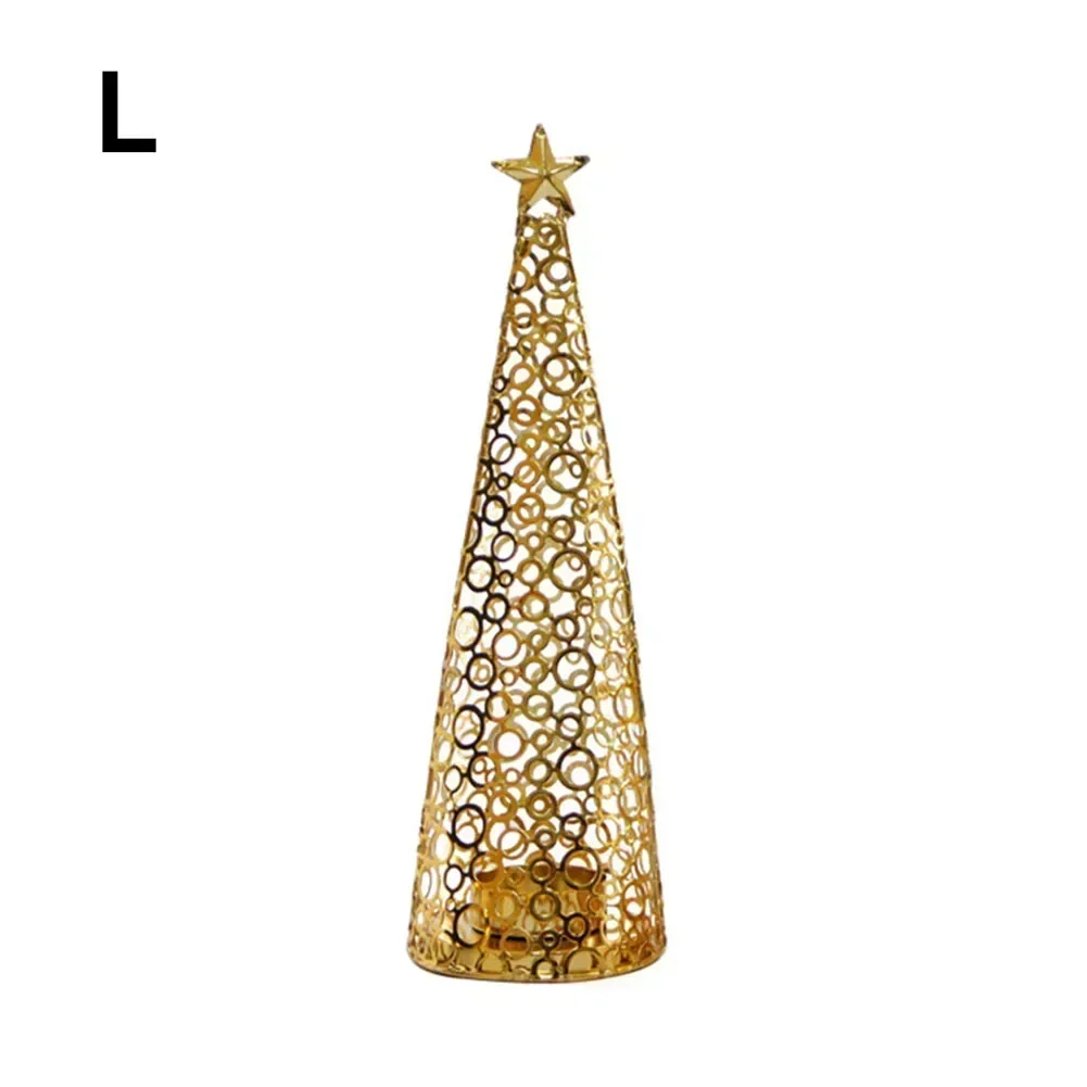 

Для рождественского ужина Элегантный центральный держатель для чайной свечи Золотой стильный держатель для чайной свечи для декора Праздничная центральная часть