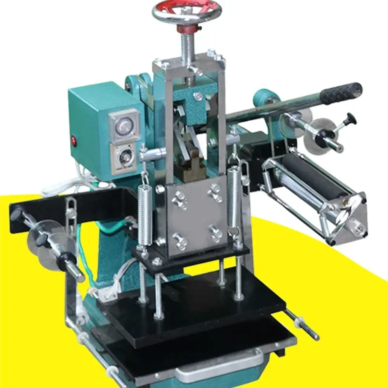 Power Tools New Manual Heavy Duty Hot Stamping Machine Pu Leather Paper Branding Hot Stamping Machine Business Card Elevator Tag