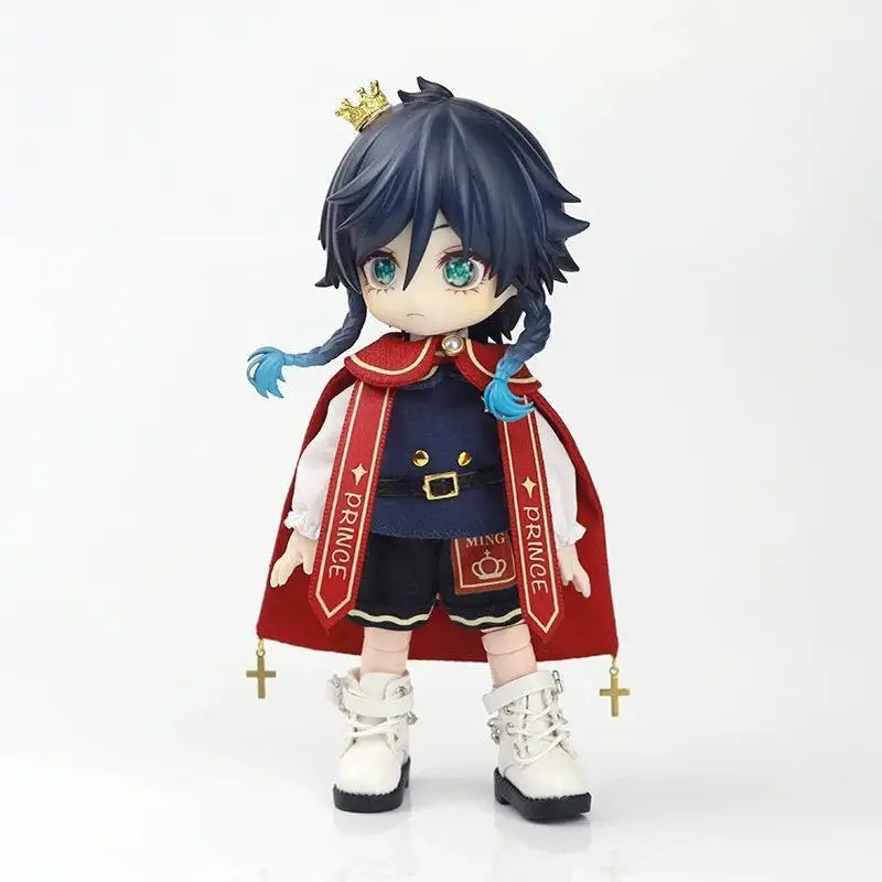 Ensemble de vêtements OB11, cape + chemise + pantalon + haut, tenue de prince pour P9 YMY GSC OB11, accessoires de vêtements pour poupée 1/12, sans poupée C2551