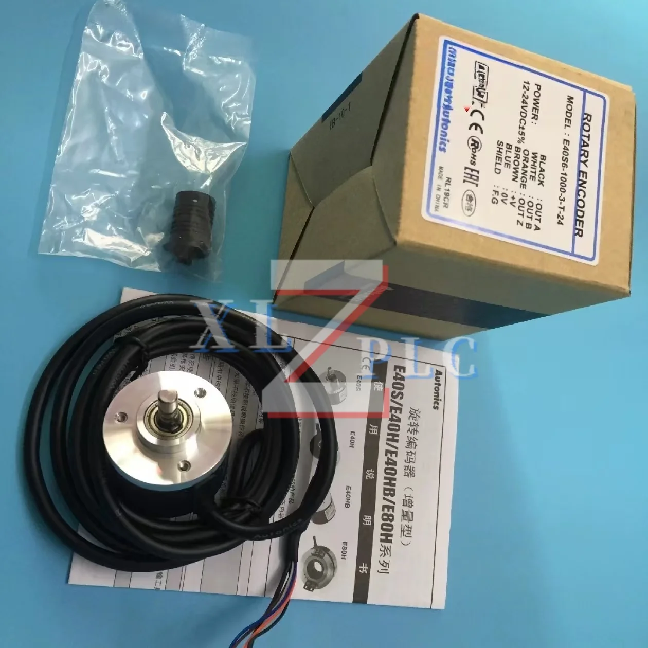 새로운 오리지널 인코더 E40S6-2000-3-T-24 E50S8-360-3-T-24