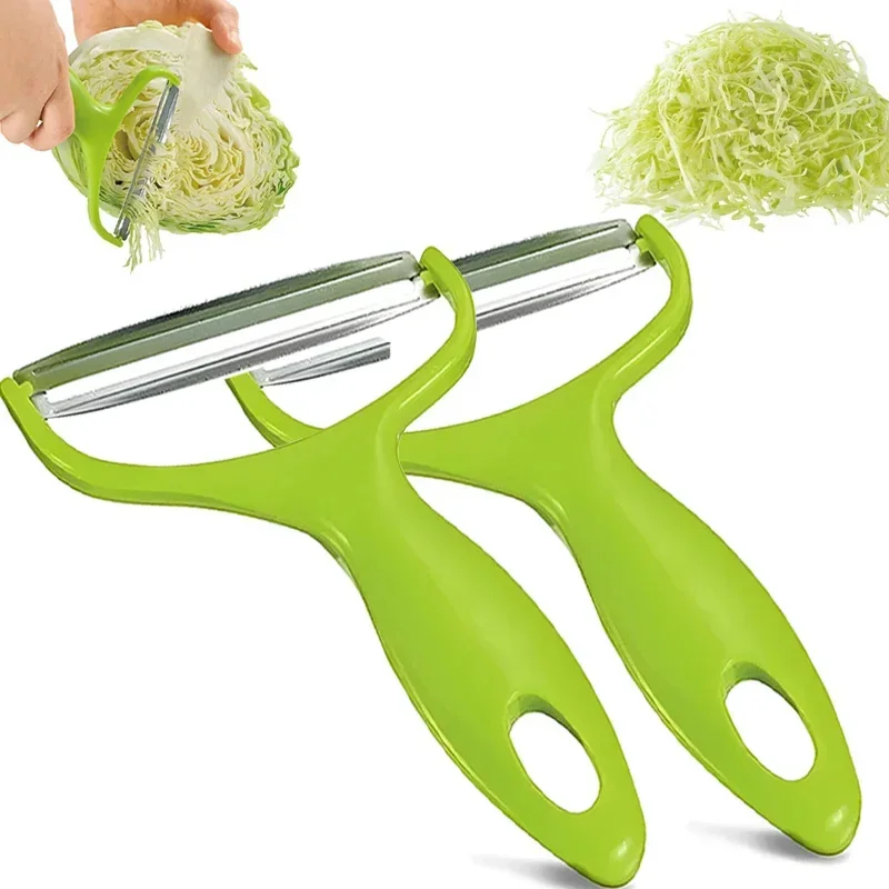 Vegetable Fruit Peeler Cabbage Cutting Machine Peeling Knife Gadget Shredded Cabbage for Salad Western Restaurants Zesters