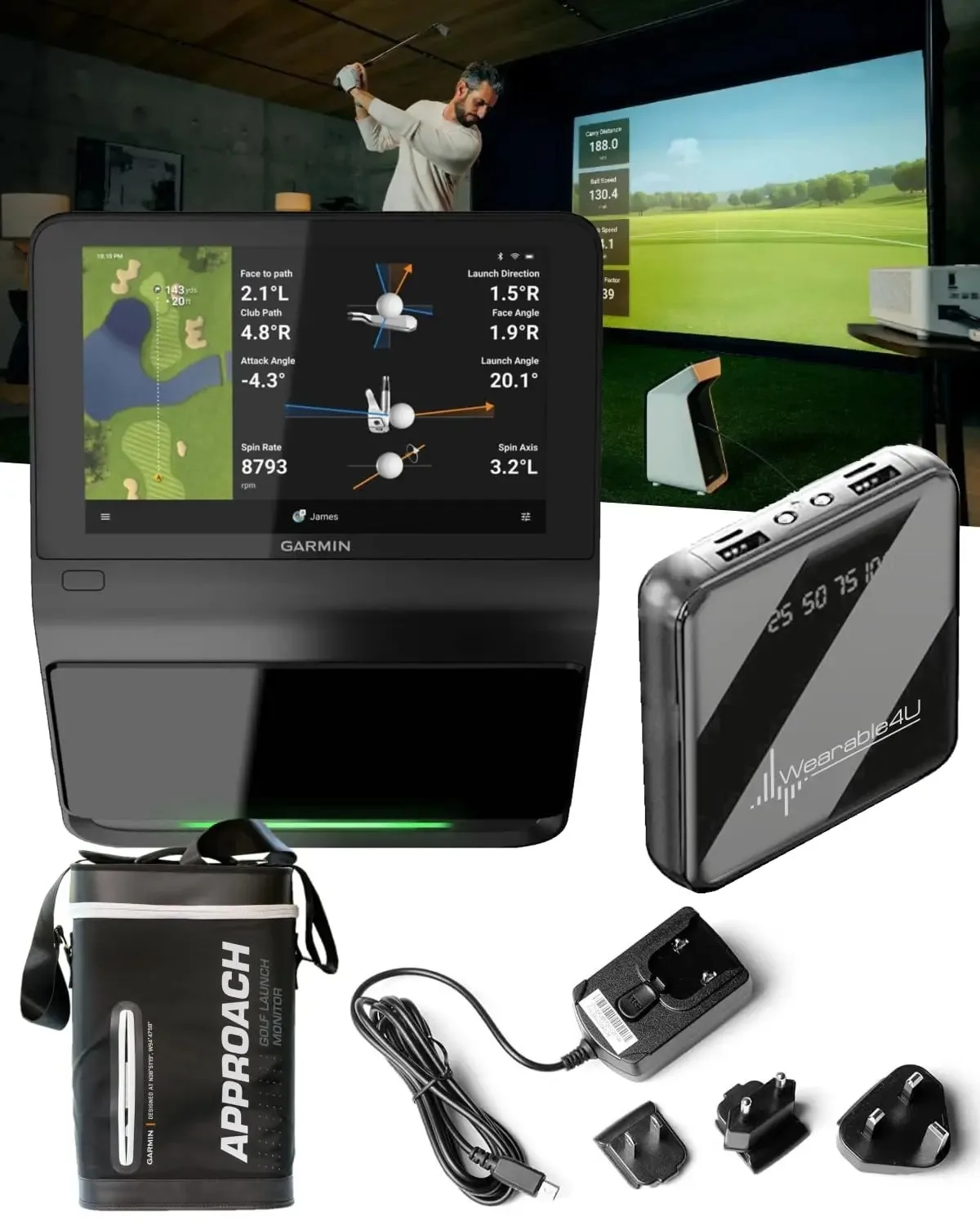 

ГОРЯЧИЕ ПРОДАЖИ GC Quad Golf Monitor с FSX 2025л.