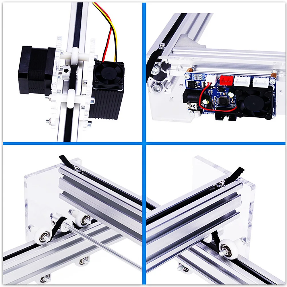 Maszyna do cięcia laserowego CNC 65*50cm maszyna do cięcia laserowego CNC6550 ze stali nierdzewnej skóra plastikowa akrylowa maszyna do grawerowania szkła akrylowego 65x50cm