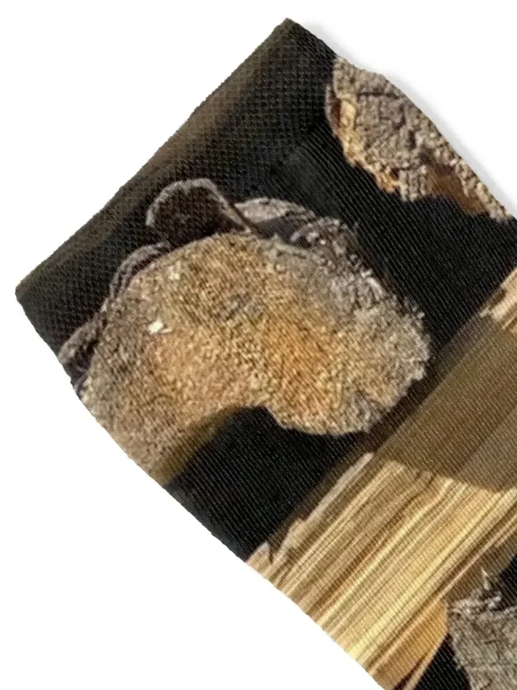 Chopped Wood Trunk Firewood Nature Socks golf new year Soccer christmas gifts Socks For Girls Men's