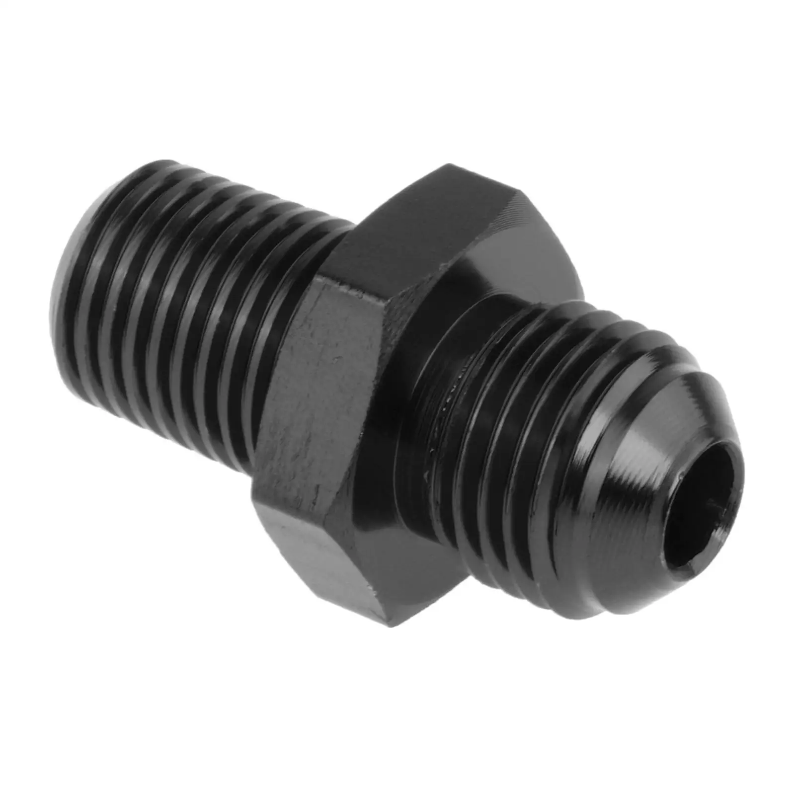 6AN Male Flare to 1/4NPT O Ring Male Flare Orb for Accessories Modification Long Service Life Water Resistant Easy to Mount