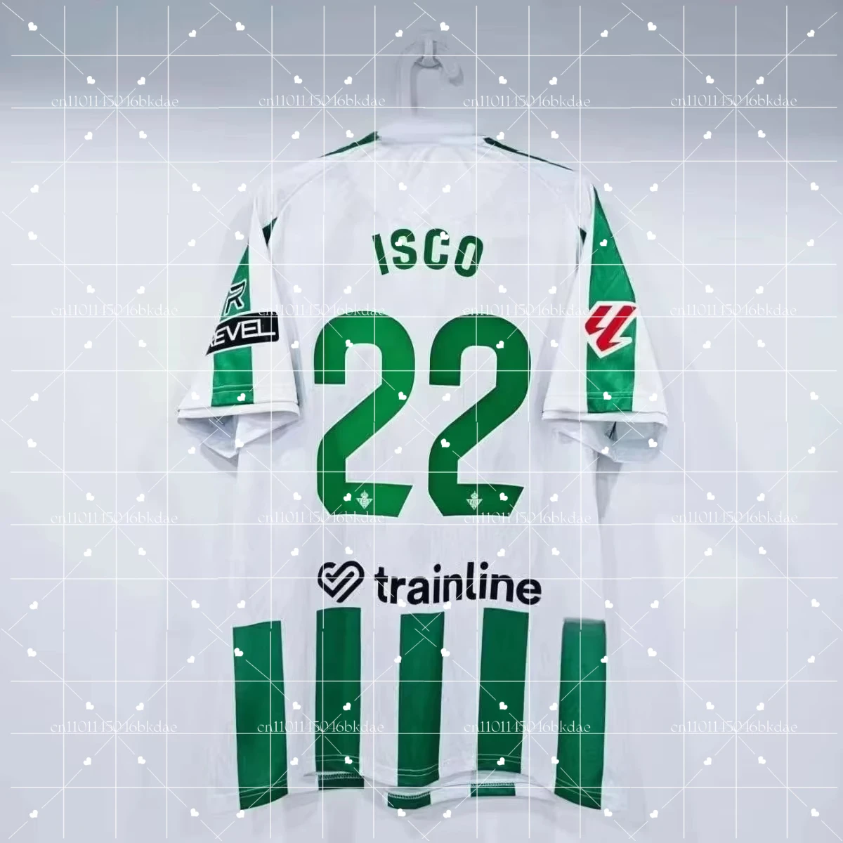 

25-26 Real Betis Camiseta Clásica Anthony No. 7 Para Adultos Niños Camiseta Betis Camiseta De Manga Corta Local No. 22 Isco