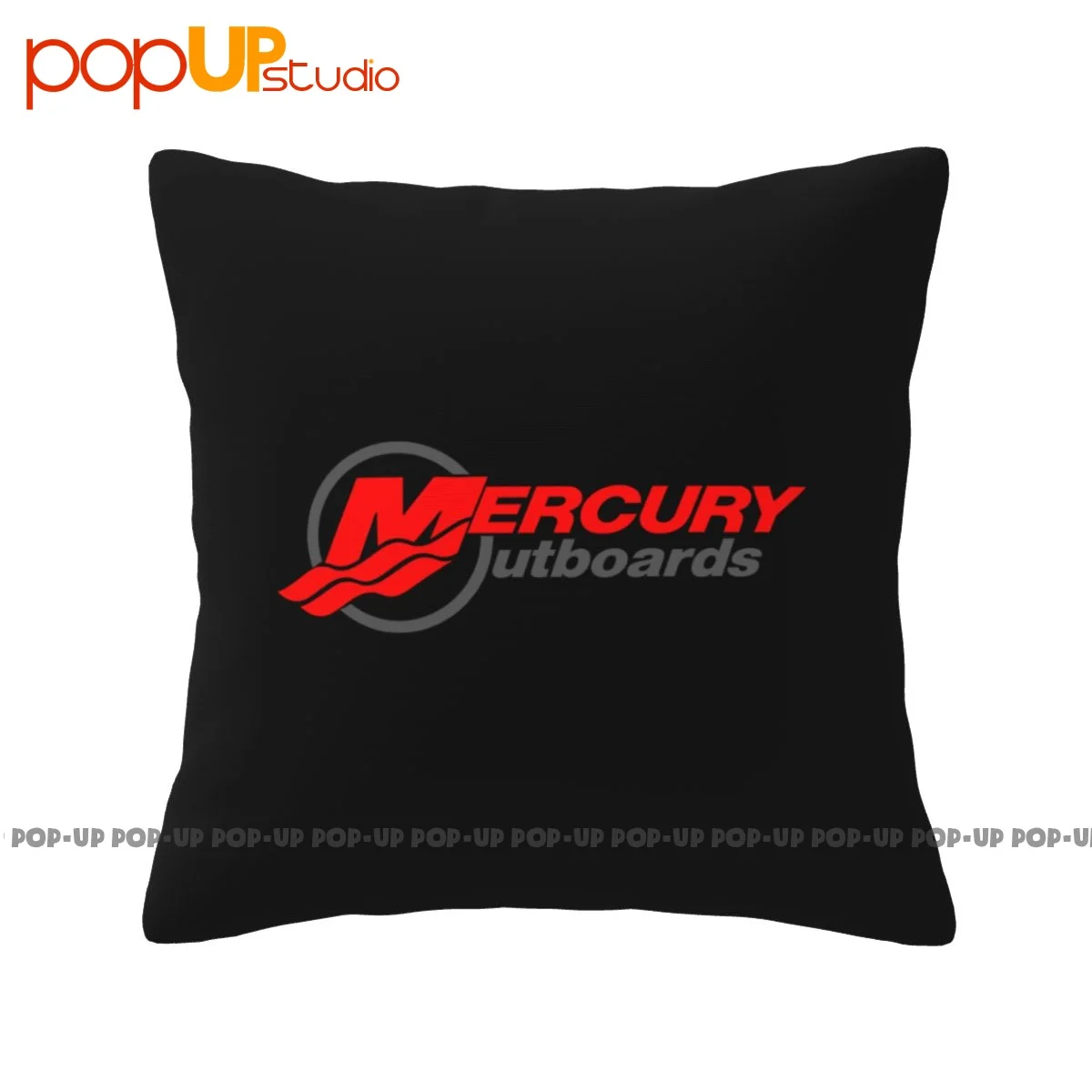 Modern Mercury Outboards Marine Engines Logo Pillowcase Throw Pillow Cover Printed Home Decor Top Quality