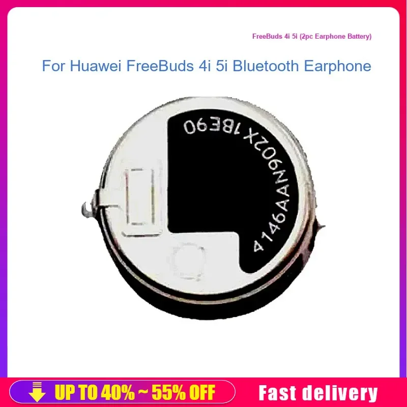 

Высококачественный аккумулятор для наушников емкостью 55 мАч для Huawei FreeBuds 4i 5i Bluetooth наушники FreeBuds 4i 5i (2 шт. аккумулятор для наушников)
