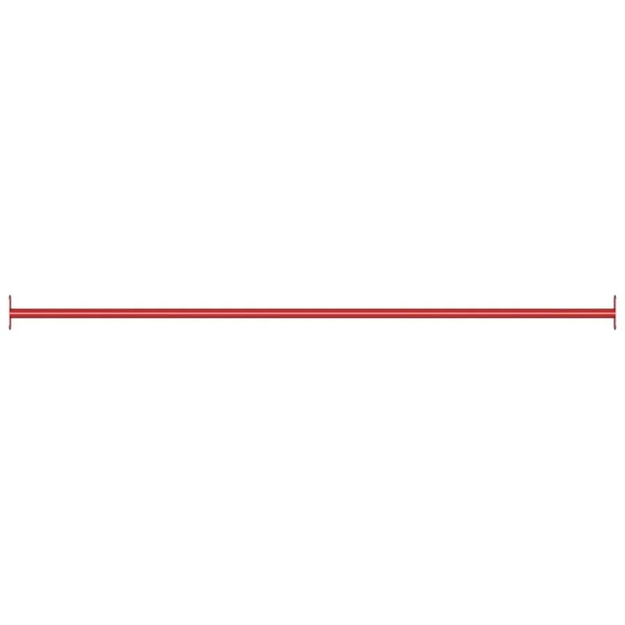 Drehstange 49,2 Stahl Rot