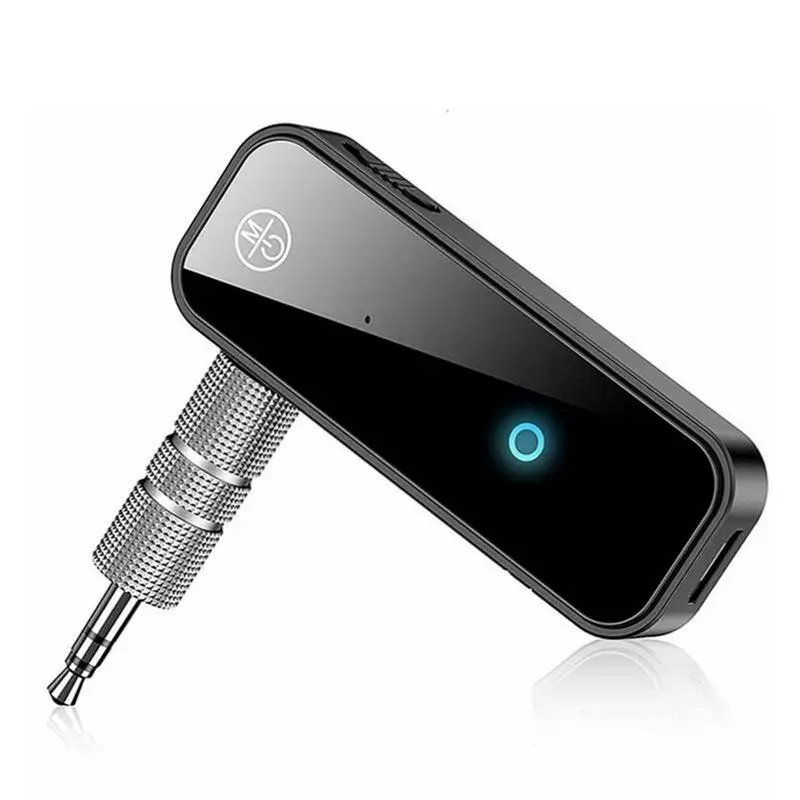 Bluetooths 5.0 Transmitter Receiver 2 In1 Jack Wireless Adapter 3.5mm Audio AUX Adapter For Car Audio Music Aux Headset