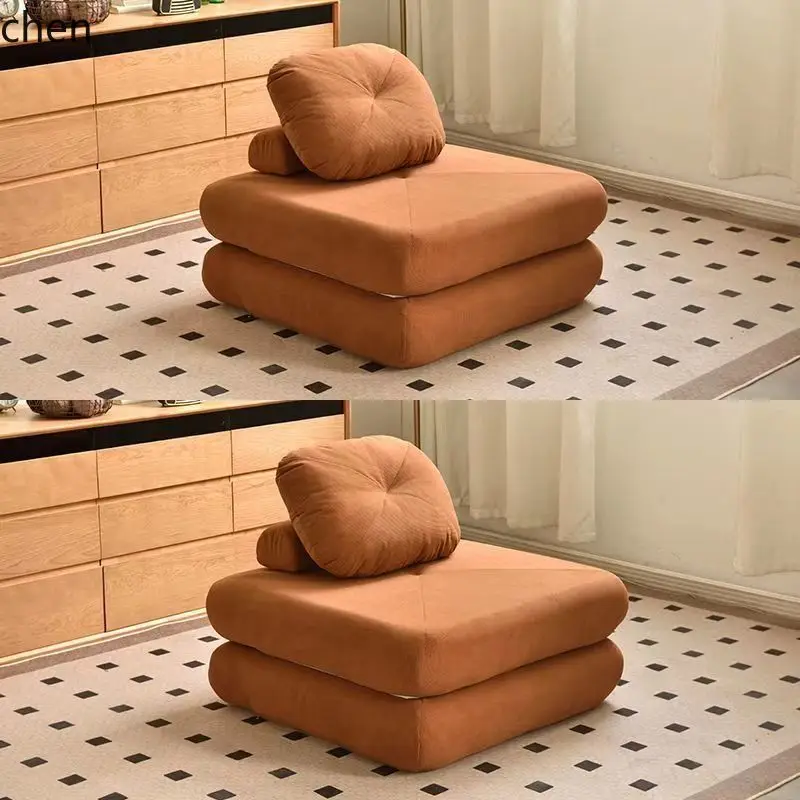Tofu Block Tatami Simple Fabric Sofa Detachable Washable Modular Lazy Sofa