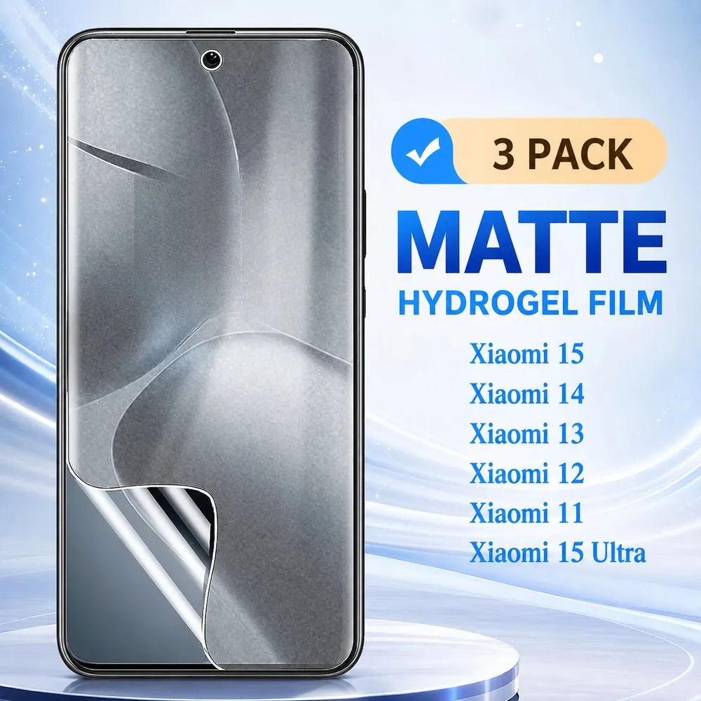 3PCS Matte Hydrogel Film For XIAOMI 17 Ultra 17 pro max 17 pro 17 Anti Glare Screen Protector For XIAOMI 17T Pro 17T 15 ultra