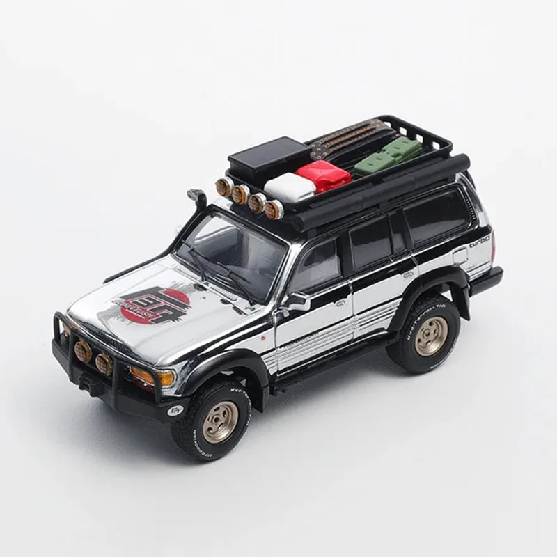 Pré-venda gcd 1:64 escala land cruiser lc80 liga simulação modelo de carro clássicos adulto lembrança presente exibição estática