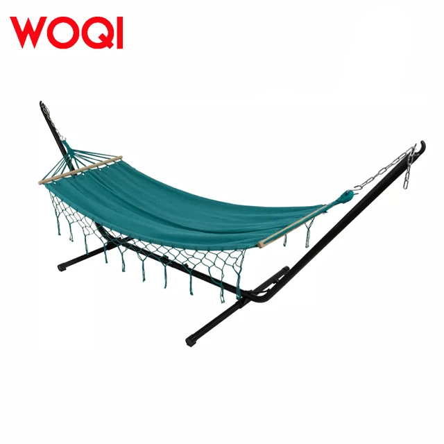 Portable Double And Single Hanging Swing Easy Set-Up For Garden Courtyard Hammock