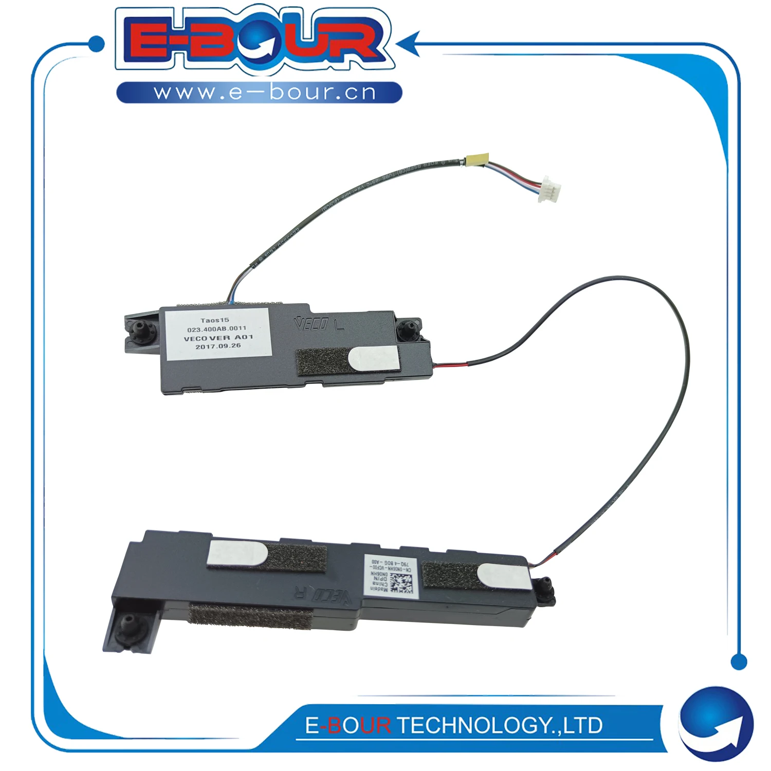 مكبر صوت مدمج للكمبيوتر المحمول DE Latitude 3580 E3580 023.400AB.0001 0N06HN L&R مجموعة سماعات الصوت الداخلية لليسار واليمين