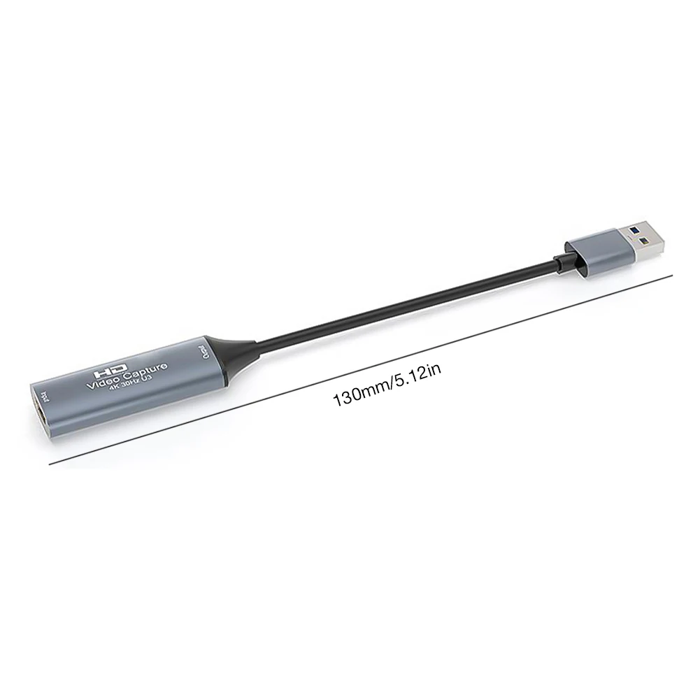 HDMI-Kompatibel dengan USB 2.0/USB 3.0/Perangkat Pengambil Video HD Tipe C untuk Perekaman Kamera DVD Game PC Macbook PS4