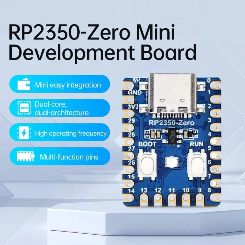 RP2350 Zero Mini Development Board Microcontroller Development Board Type-C For Raspberry Pi RP2350A