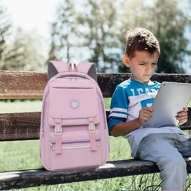 School Backpack For Girls Casual Travel Student School Shoulder Bag Waterproof Backpack With Adjustable Shoulder Straps For