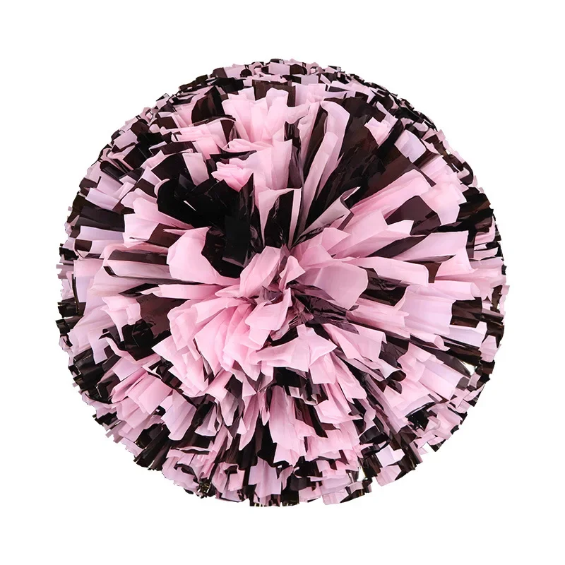 Colorful Cheerleading Pom Poms Girls Kids Finger Cheer Balls Black and Blue Gold Silver Red Green Dance Cheerleading Accessories